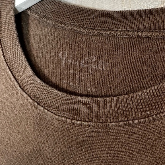 John Galt Brandy Melville “New York” Brown Cropped - Picture 4 of 6